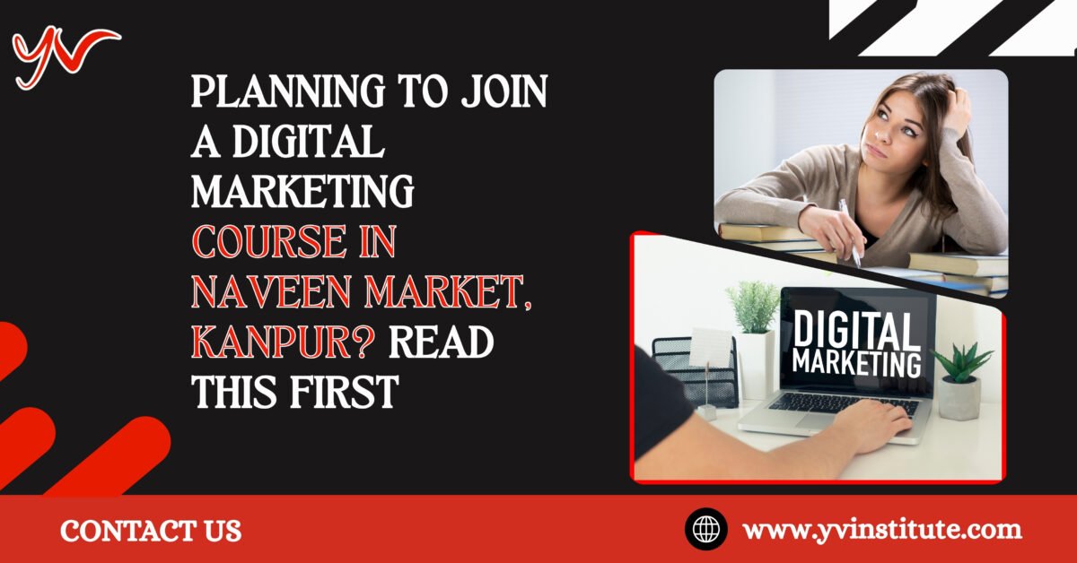 Students learning digital marketing