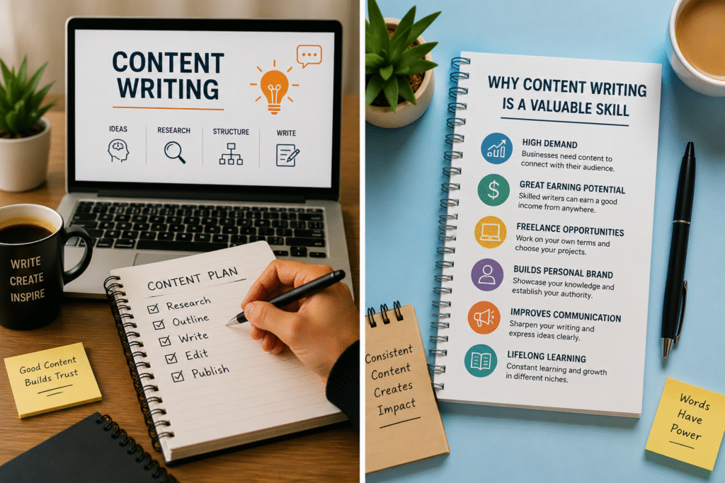 Why Content Writing Is a Valuable Skill for Beginners and Professionals