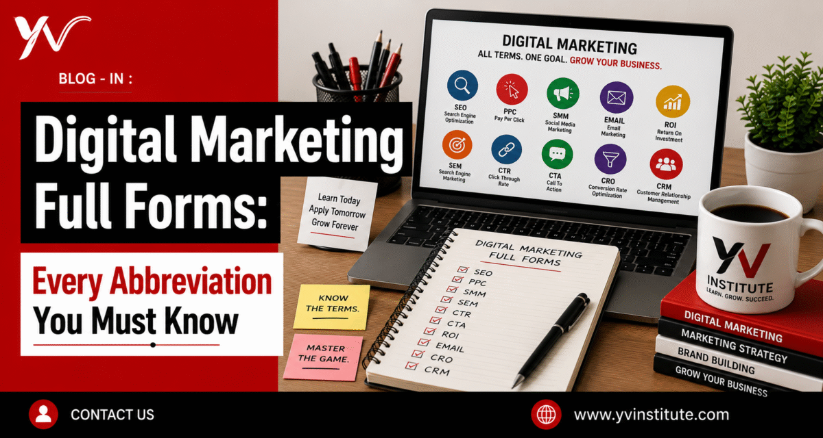 Digital Marketing Full Forms: Every Abbreviation You Must Know